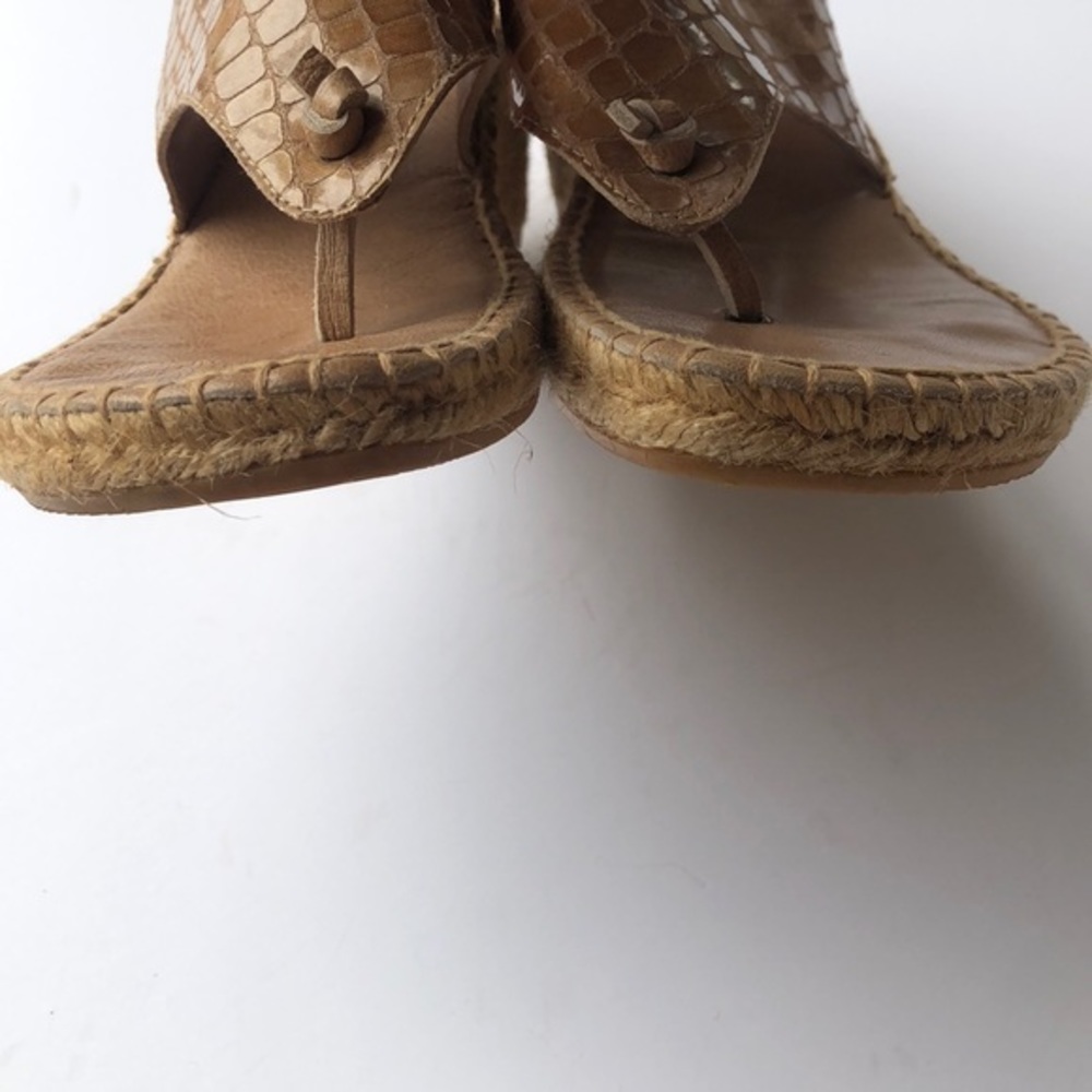 Andre Assous Faux Croc Look Sandals 39 - Picture 6 of 8